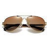 High Quality TR90 Luxury Modern Men Polarized Sunglasses In Aviation Pilot Famous Style with  UV400 Protection and Miror Glasses