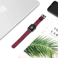 Apple Watch Leather Strap - Premium Durable Fashion Band