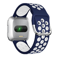 Breathable Silicone Fitbit Versa & Sense Bands