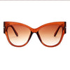 New Luxury Polarized Elegant Sunglasses for Women and Lady Luxury Designer Fashion  Cat Eye Style Oversized Sunglasses Gradient Sunglasses With UV400 Protection