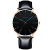 Minimalist Men's Fashion Ultra Thin Watch Simple Men Business Stainless Steel Mesh Belt Quartz Watch Relogio Masculino