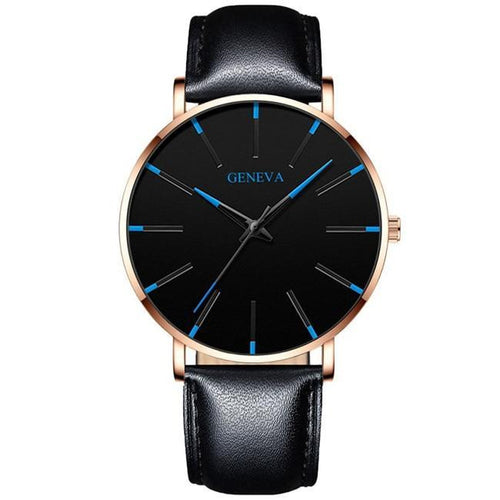 Minimalist Men's Fashion Ultra Thin Watch Simple Men Business Stainless Steel Mesh Belt Quartz Watch Relogio Masculino
