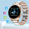 New Ceramic Smart Sport Fitness Watch For Women With Heart Rate Blood Pressure Monitor For Android and  IOS Sistems Sport Multifunctional Steel Belt Smartwatch