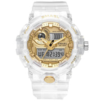 Sport Digital Watch for Men and Woman With Luminous Dual Time Waterproof 5 Bar Modern Men's Military Wristwatch WIth Night Mode