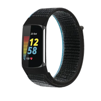 Fitbit Charge 5 6 Nylon Velcro Band - Durable Comfortable Strap