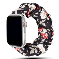 Apple Watch Scrunchie Strap - Soft Elastic Nylon Loop Band