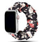 black red flower / Medium to Large / 38mm 40mm 41mm (42mm S10 & S11)