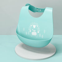 Adjustable Oil-proof  Food Grade Silicone Drool bib Soft And Comfortable Saliva Towel Lunch Baby Bib For Babies and Kids