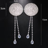 Luxury Crystal Pendant Body Jewelry – Shimmering Rhinestone Charm Set & Exotic Accents for Raves, Festivals & Fine Lingerie