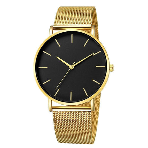 STEVVEX Women Watch Rose Gold  Style Women's Mesh Belt ultra-thin Fashion para Luxury Wrist Watches For Women and Girls