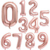 Elegant Luxury Helium Modern 32inch Luxury Ballon Number Foil Ballons For Party and Celebrations Modern Decoration for Celebration