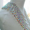 Sparkly Crystal AB Glass Chain Necklace
