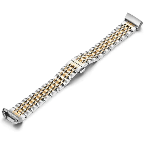 Fitbit Charge 5 6 3 4 2 Stainless Steel Metal Band