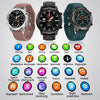 Modern Full Round Touch Display Smart Watch for Men In Business Luxury Style With IP68 Waterproof Protection and Heart Rate Blood Pressure Monitor 5 Days Standby Smartwatch