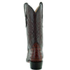 Soto Boots Men's Gator Tail Print Cowboy Boots Cognac (H7006)