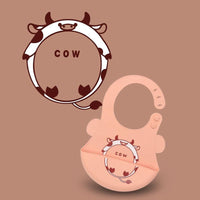 Adjustable Oil-proof  Food Grade Silicone Drool bib Soft And Comfortable Saliva Towel Lunch Baby Bib For Babies and Kids