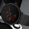 Relogio Masculino Unisex  Woman and Men Quartz Watch In Casual Slim Mesh Style Designer Sport Watch