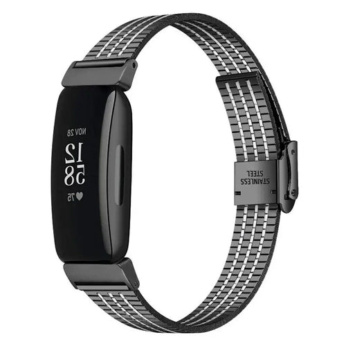 Fitbit Inspire 2, 1  Steel Band - Durable Metal Strap