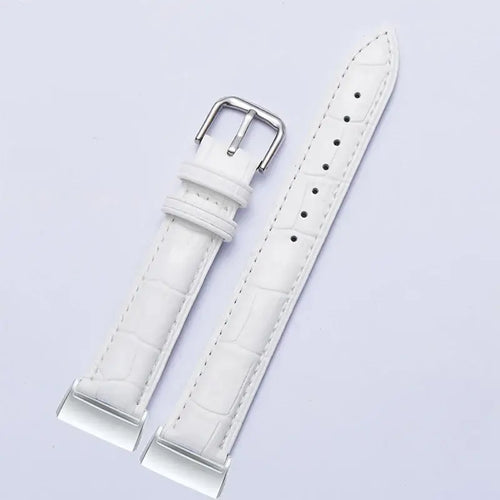 Fitbit Charge 6 5 4 3 Leather Band - Premium Classic Style