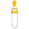 NEW Baby Feeding Bottle Spoon With Silicone Spoon Newborn Infant Squeeze Spoon Toddler Supplement food Bottle Feeder For Kids and Baby
