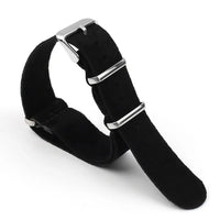 Samsung Galaxy Watch Suede Leather Strap - Soft and Stylish