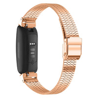 Fitbit Inspire 2, 1  Steel Band - Durable Metal Strap