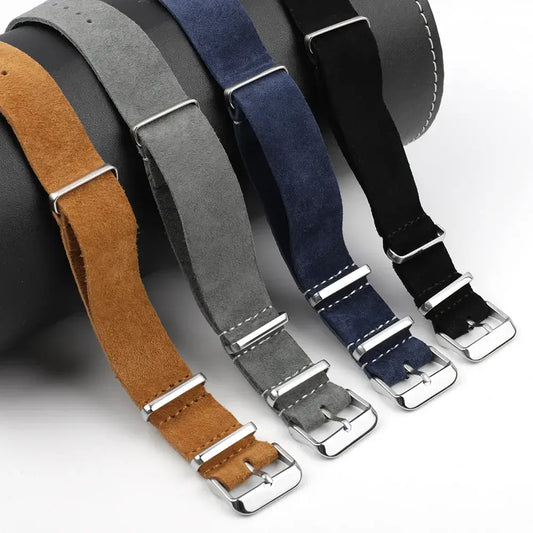 Huawei Suede Leather Strap - Premium Stylish Comfort Band