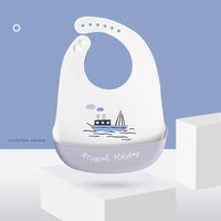 Food Grade Silicone Baby Bibs Waterproof Bib for Newborn Boy Girl Feeding Towel Burp Cloth For Kids