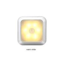 STEVVEX Wireless LED Pair Lamps with Motion sensor night lights lamp bedroom water closet Cabinet Corridor  Stairwell  Entrance battery lights
