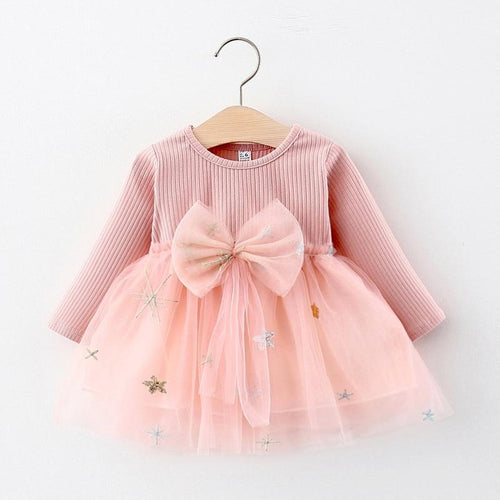 Baby Girls Dresses with Bag-Kids Clothes Baby for Birthday Party Princess Dress In Cat Modern Design