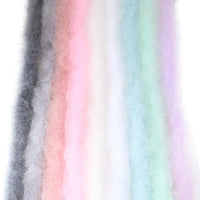 Fluffy Marabou Turkey Feather Boa (2 Meters)