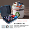 18650 Battery Tester + Portable Storage Protective Case Box For aaa/aa/18650/9V Battery Organizer Container Cover For Battery