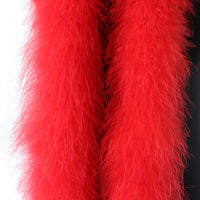 Fluffy Marabou Turkey Feather Boa (2 Meters)