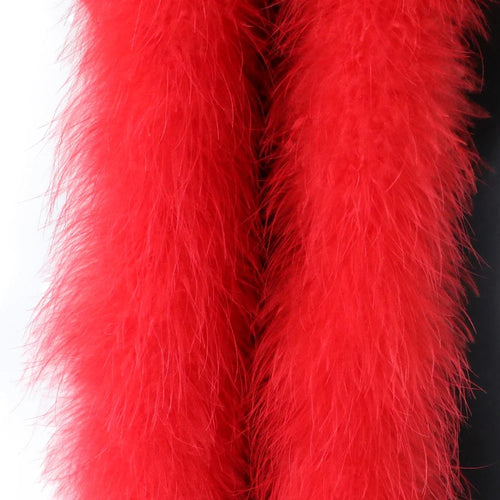 Fluffy Marabou Turkey Feather Boa (2 Meters)