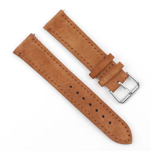 Ticwatch Suede Leather Strap - Soft, Stylish, Comfortable