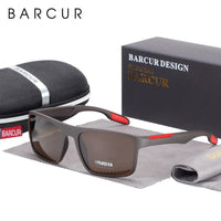 Modern Sport High Quality Polarized Sunglasses Men Ultralight Vintage Sunglasses for Women Square Eyewear oculos lunette de soleil femme