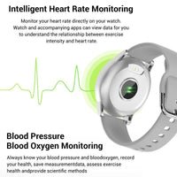 New Smart Unsiex Luxury Watch For Men and Women With 1.3 Color Screen and Heart Rate Blood Pressure For Sport Multifunctional Waterproof Smartwatch