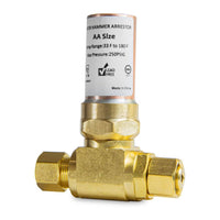 3/8" OD Comp. x 3/8" OD Female Comp. , Tee Copper Water Hammer Arrestor for Dishwasher Connection Plumbingsell