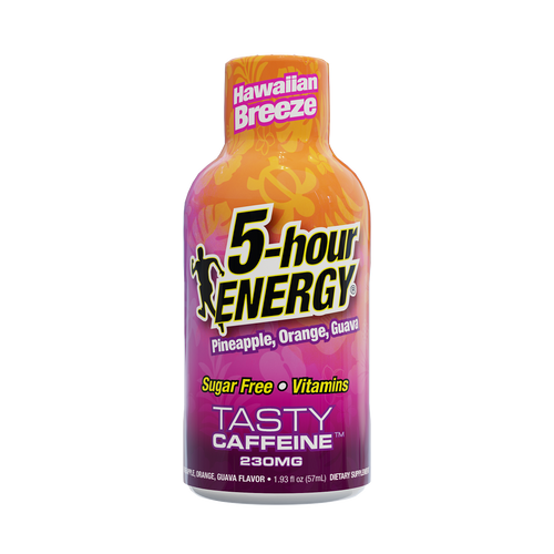 Hawaiian Breeze Flavor Extra Strength 5-hour ENERGY Shots