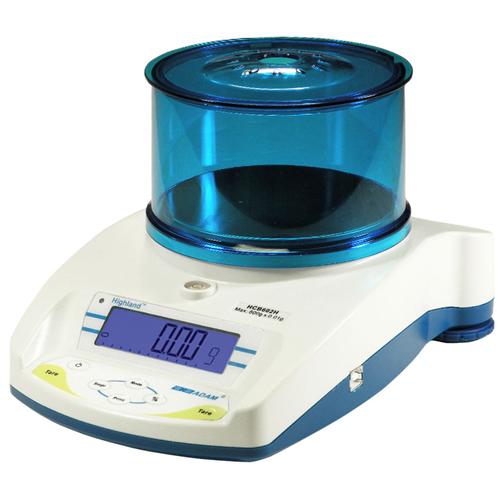 Adam Equipment HCB 3001 Highland Portable Precision Balance, 3000 g x 0.1 g