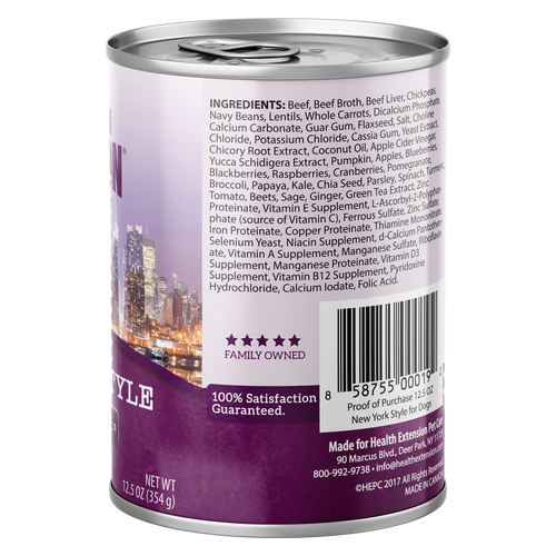 Grain Free New York Style - Beef Recipe