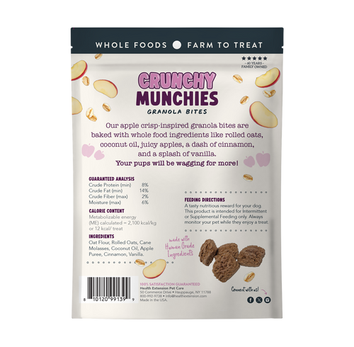 Crunchy Munchies Granola Bites-Appley Crisp