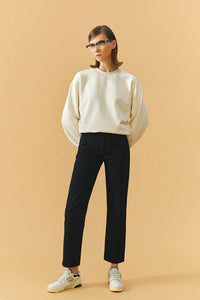 Chelsea High Rise Straight Crop Jeans HJ005
