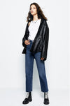 Manhattan High Rise Straight Ankle Jeans HJ160