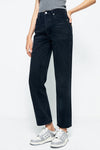 Manhattan High Rise Straight Ankle Jeans HJ160