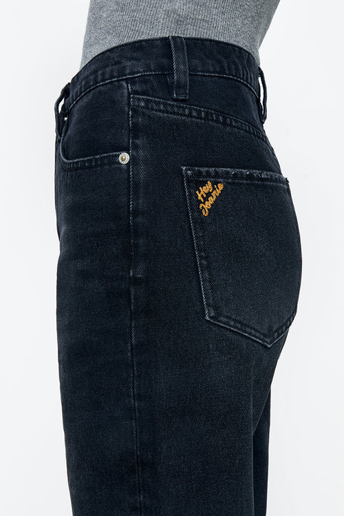 Manhattan High Rise Straight Ankle Jeans HJ160