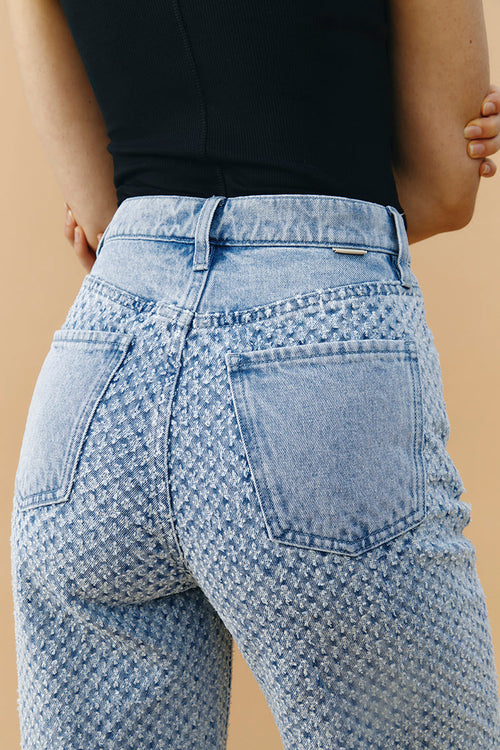 Coney Island Whitefish Tweed Wide Jeans HJ007 [FINAL SALE]