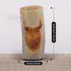 handmade skull craft drinking glasses and all purpose tumblers 8.-10oz mead pack of 1