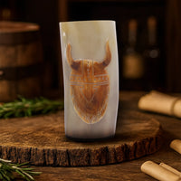 handmade skull craft drinking glasses and all purpose tumblers 8.-10oz mead pack of 1