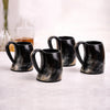 Real Buffalo Horn Whiskey Mug – Rustic Horn Cocktail Cup, 5 Oz (3 Inch)